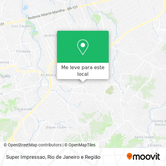 Super Impressao mapa