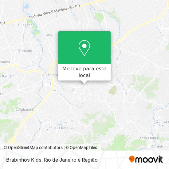 Brabinhos Kids mapa