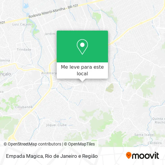 Empada Magica mapa