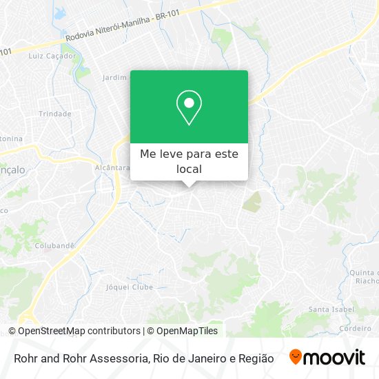 Rohr and Rohr Assessoria mapa