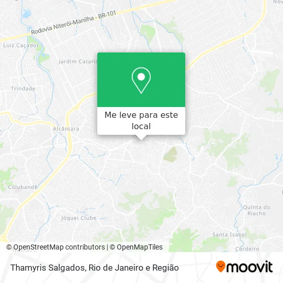 Thamyris Salgados mapa