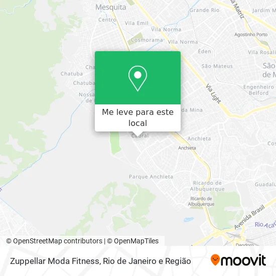 Zuppellar Moda Fitness mapa