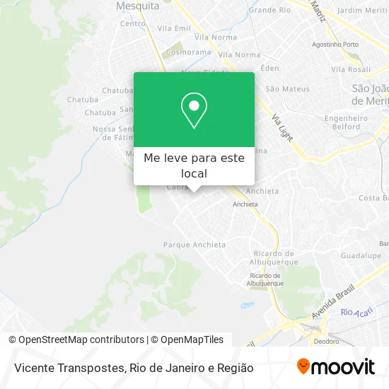 Vicente Transpostes mapa