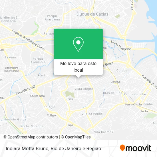 Indiara Motta Bruno mapa