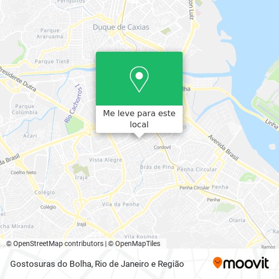 Gostosuras do Bolha mapa