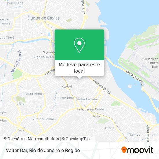 Valter Bar mapa