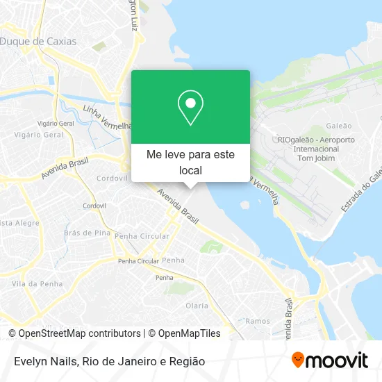 Evelyn Nails mapa