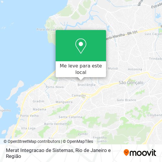 Merat Integracao de Sistemas mapa