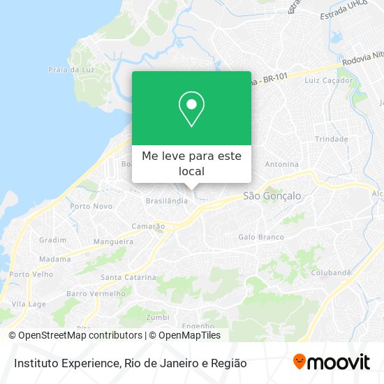 Instituto Experience mapa