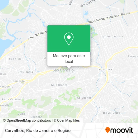 Carvalho's mapa
