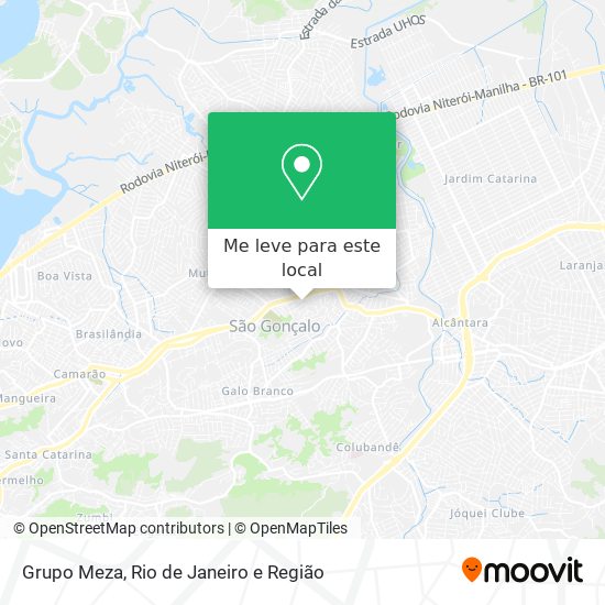 Grupo Meza mapa