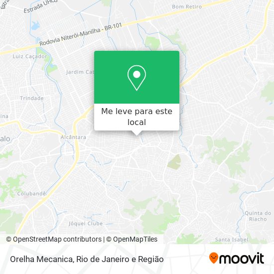 Orelha Mecanica mapa