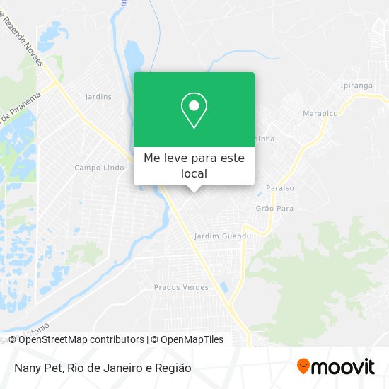 Nany Pet mapa