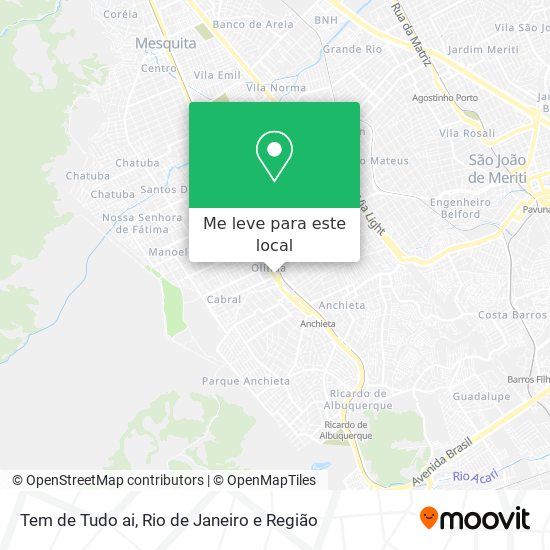 Tem de Tudo ai mapa