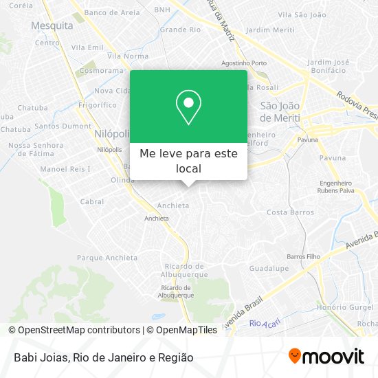 Babi Joias mapa