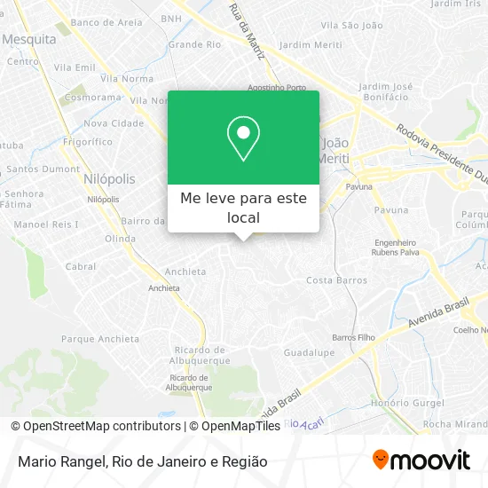 Mario Rangel mapa