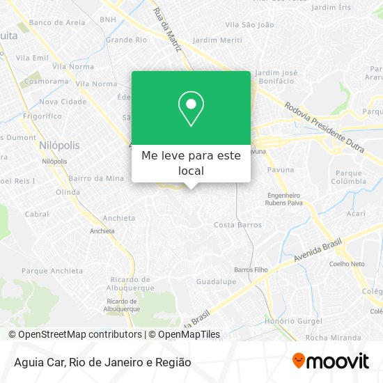 Aguia Car mapa