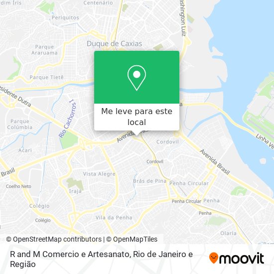 R and M Comercio e Artesanato mapa