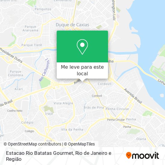 Estacao Rio Batatas Gourmet mapa