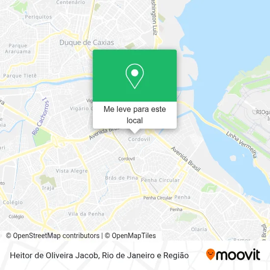 Heitor de Oliveira Jacob mapa
