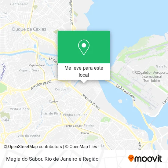 Magia do Sabor mapa