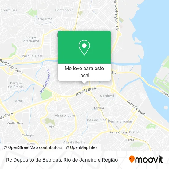 Rc Deposito de Bebidas mapa