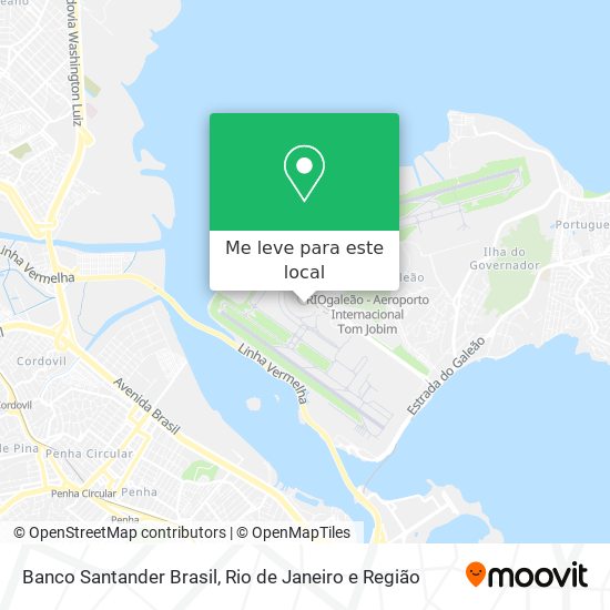 Banco Santander Brasil mapa