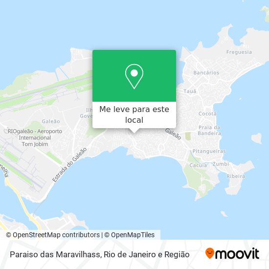 Paraiso das Maravilhass mapa