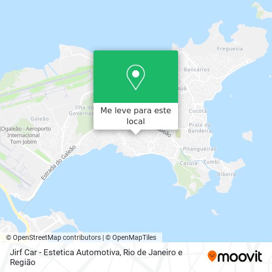 Jirf Car - Estetica Automotiva mapa