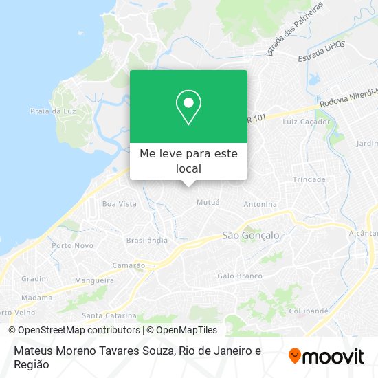 Mateus Moreno Tavares Souza mapa