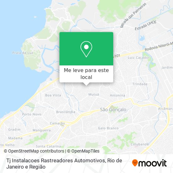 Tj Instalacoes Rastreadores Automotivos mapa