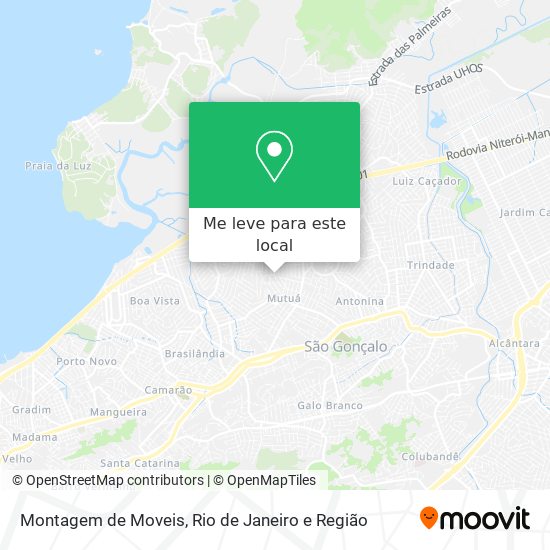 Montagem de Moveis mapa