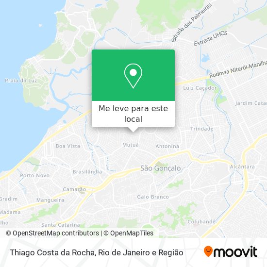 Thiago Costa da Rocha mapa