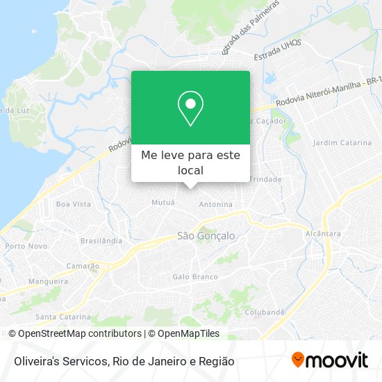 Oliveira's Servicos mapa