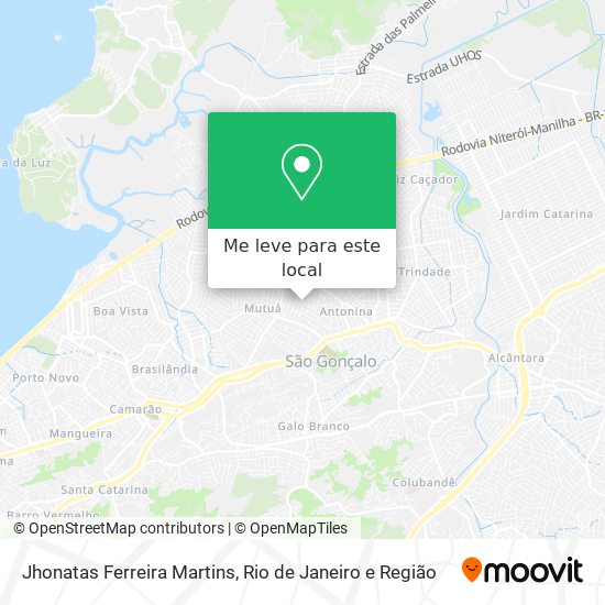 Jhonatas Ferreira Martins mapa