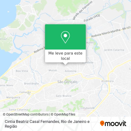 Cintia Beatriz Casal Fernandes mapa