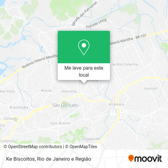 Ke Biscoitos mapa