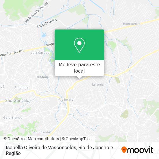 Isabella Oliveira de Vasconcelos mapa