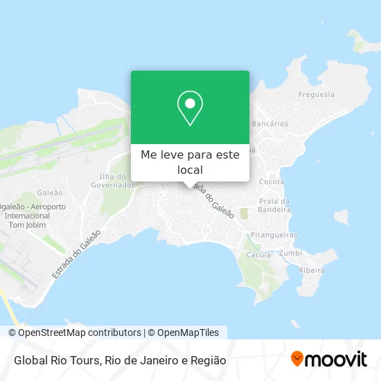 Global Rio Tours mapa