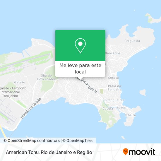 American Tchu mapa