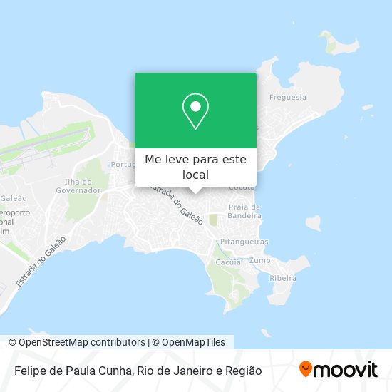 Felipe de Paula Cunha mapa