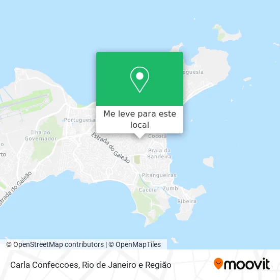 Carla Confeccoes mapa