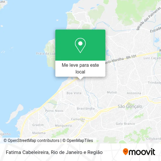 Fatima Cabeleireira mapa