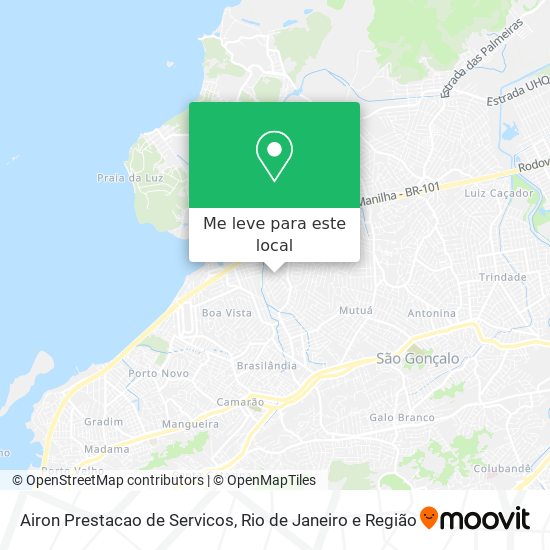 Airon Prestacao de Servicos mapa