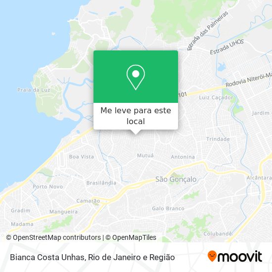 Bianca Costa Unhas mapa