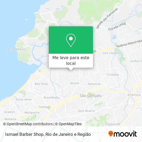 Ismael Barber Shop mapa