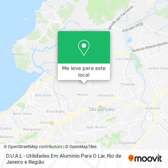 D.U.A.L - Utilidades Em Aluminio Para O Lar mapa