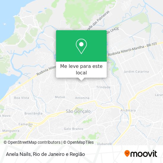 Anela Nails mapa