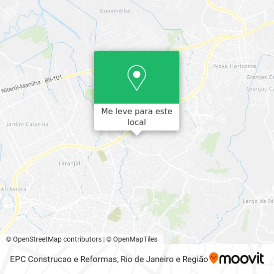 EPC Construcao e Reformas mapa