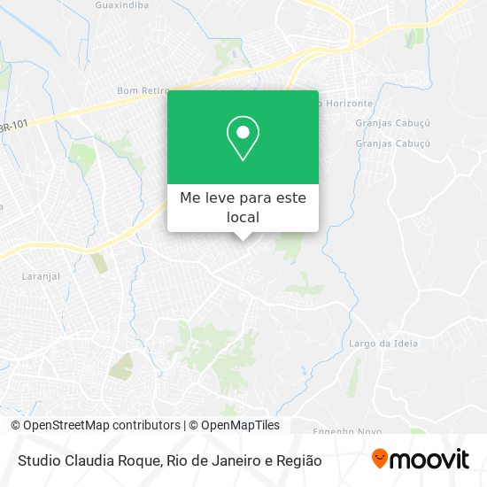 Studio Claudia Roque mapa
